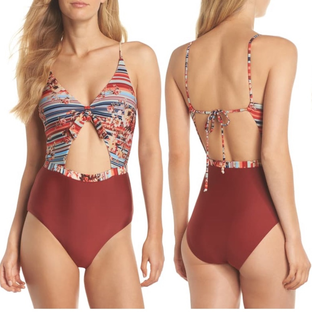 BCA “Love Letters” Cut Out One-Piece